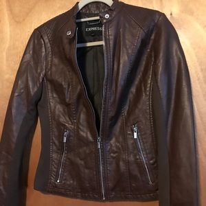 Women’s Faux Leather Jacket